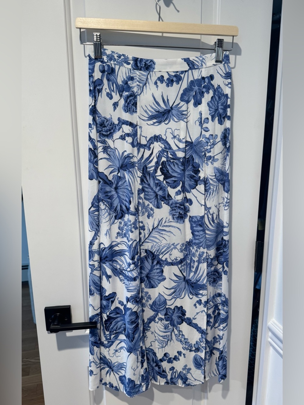 & Other Stories midi skirt with side split size 0